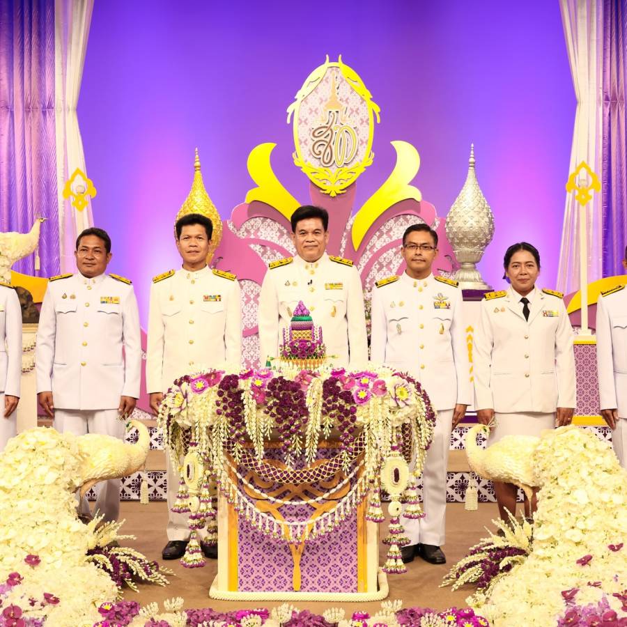 ร่วมบันทึกเทปถวายพระพรชัยมงคลเนื่องในโอกาสวันเฉลิมพระชนมพรรษาสมเด็จพระนางเจ้าสุทิดา พัชรสุธาพิมณลักษณ พระบรมราชินี 