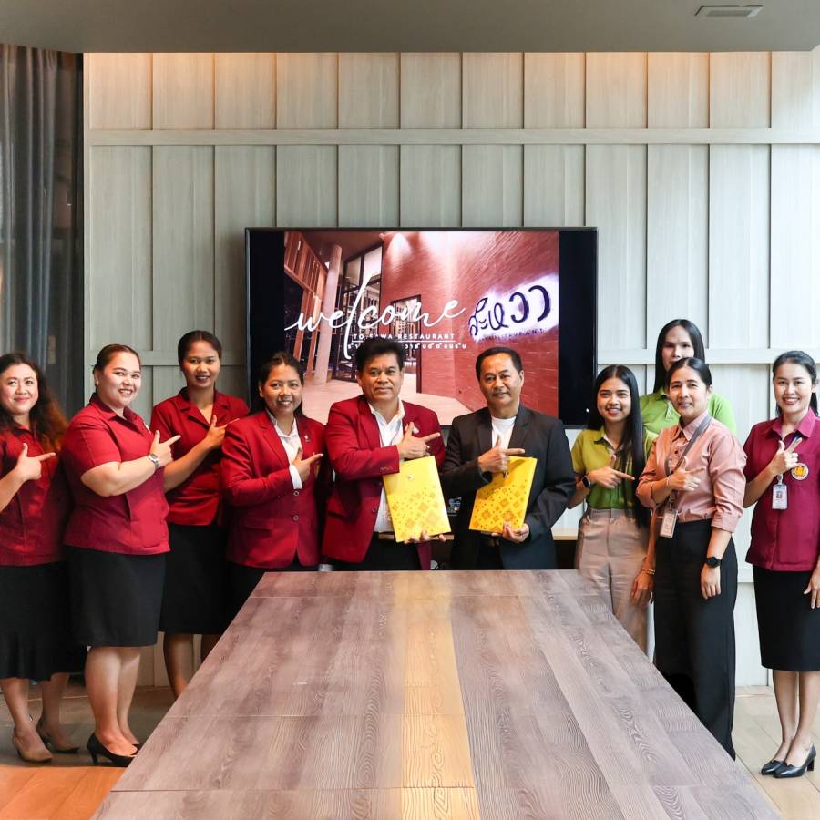 ร่วมลงนามบันทึกข้อตกลงความร่วมมือ (Memorandum of Understanding : MOU) สถานศึกษาและสถานประกอบการ ระหว่างวิทยาลัยการอาชีพหลวงประธานราษฎร์นิกร กับ โรงแรมซิกเนเจอร์ โฮเทล แอร์พอร์ต 